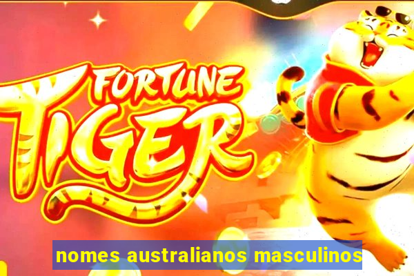 nomes australianos masculinos